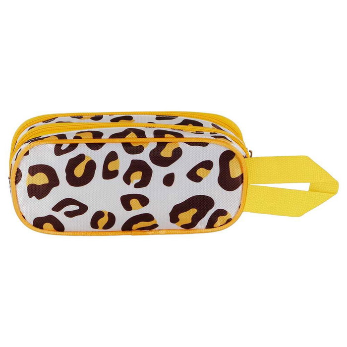 Estuche Portatodo 3D Doble Africa Disney El Rey León Amarillo Estuche Portatodo 3D Doble Africa Disney El Rey León Amarillo