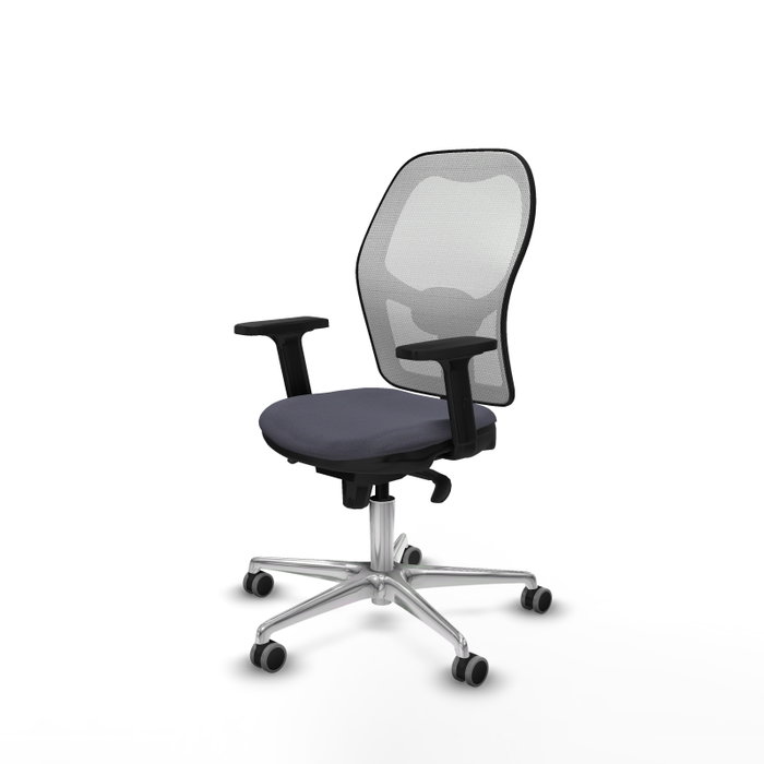 PIQUERAS Y CRESPO Silla de oficina Jorquera Gris oscuro y Blanco PIQUERAS Y CRESPO Silla de oficina Jorquera Gris oscuro y Blanco