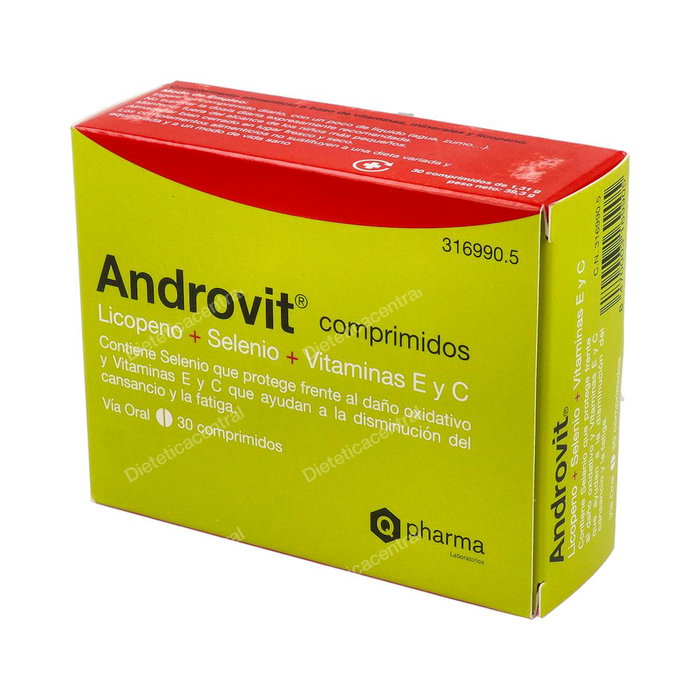 Q Pharma Androvit - 30 Comprimidos Q Pharma Androvit - 30 Comprimidos