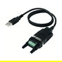 ROLINE 12.02.1174 Konverter USB tipo A a RS-422/RS-485, Macho a Macho, Negro