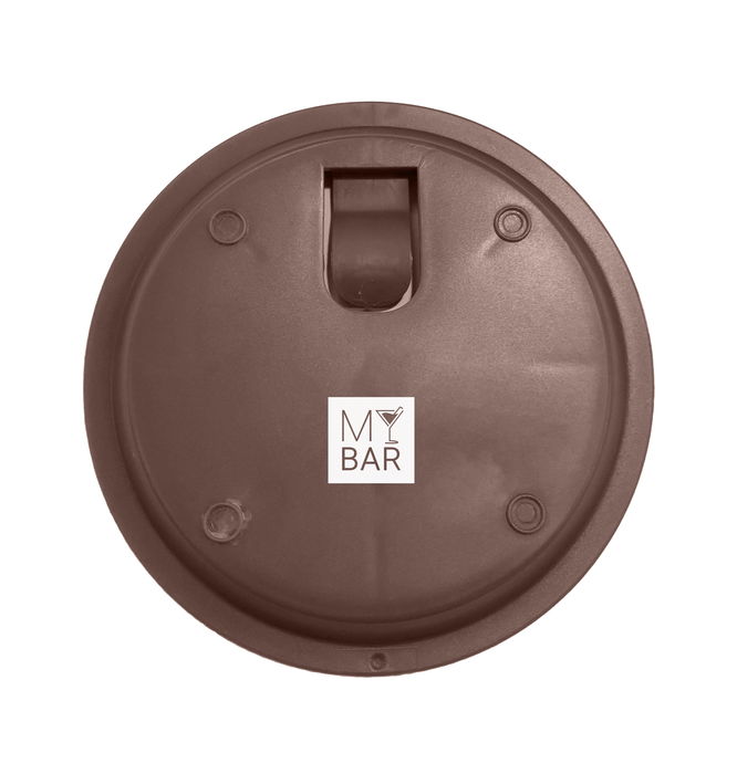 My Bar Bandeja Cambio Pinza Redondo 11.8 cm x 11.8 cm x 1.1 cm (24 Unidades)