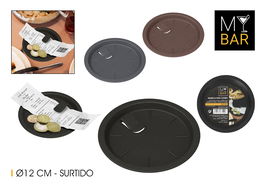 My Bar Bandeja Cambio Pinza Redondo 11.8 cm x 11.8 cm x 1.1 cm (24 Unidades)