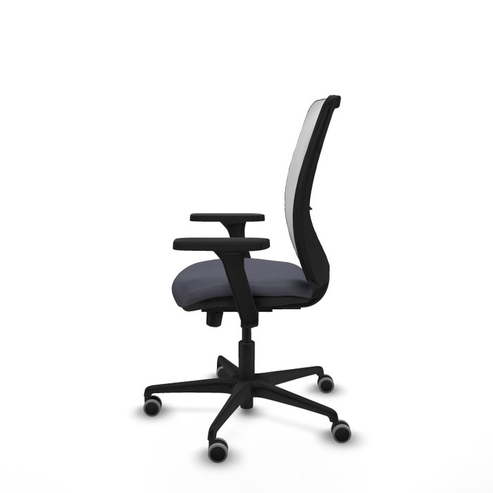 PIQUERAS Y CRESPO Silla de oficina Zulema con mecanismo Sincro/Traslack Gris y Blanco PIQUERAS Y CRESPO Silla de oficina Zulema con mecanismo Sincro/Traslack Gris y Blanco