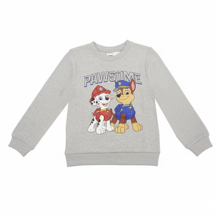 Cerdá Sudadera Cotton Brushed Paw Patrol 5 Años Gris