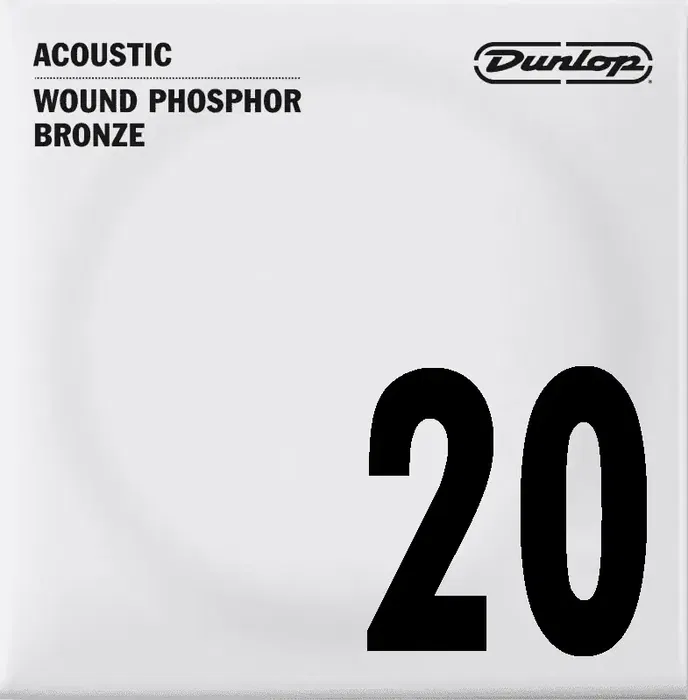 Dunlop Cuerda Acústica Phosphor Bronze .020 Dunlop Cuerda Acústica Phosphor Bronze .020