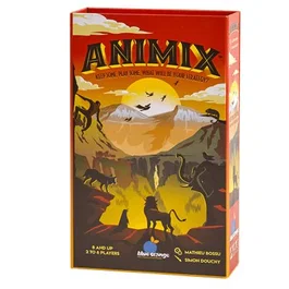 Asmodee BO16201ML Juego de Mesa Animix Park - 10 Minutos de Duración, para 2 a 6 Jugadores a partir de 10 Años