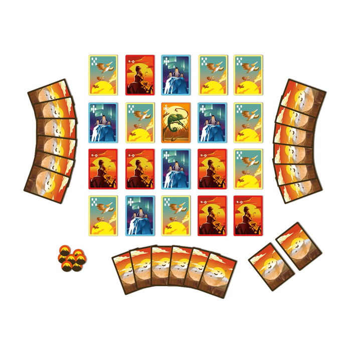 Blue Orange BO16201ML Animix Park - Juego de Mesa Estratégico de Cartas, de 2 a 6 Jugadores desde 8 Años, Partidas Rápidas de 10 Minutos, Multilingüe (Español Incluido)