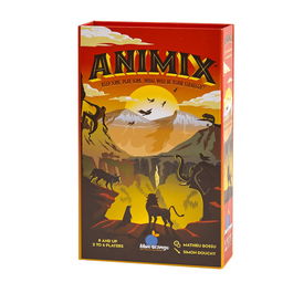 Blue Orange BO16201ML Animix Park - Juego de Mesa Estratégico de Cartas, de 2 a 6 Jugadores desde 8 Años, Partidas Rápidas de 10 Minutos, Multilingüe (Español Incluido)