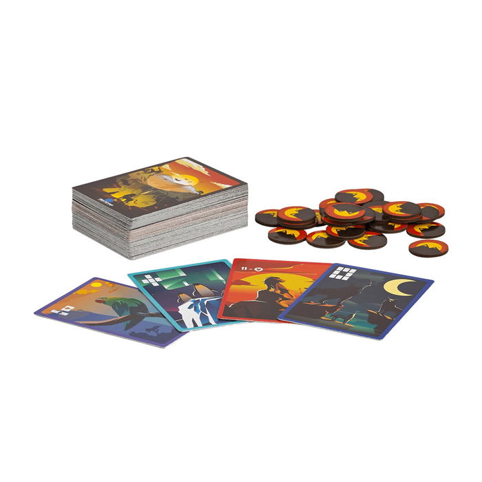 Blue Orange BO16201ML Animix Park - Juego de Mesa Estratégico de Cartas, de 2 a 6 Jugadores desde 8 Años, Partidas Rápidas de 10 Minutos, Multilingüe (Español Incluido)