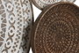 DKD Home Decor Decoración de Pared Mandalas Desgastado