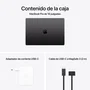Apple MacBook Pro 16" Portátil - Chip Apple M4 Max 14 Núcleos CPU, 32 Núcleos GPU, 36 GB RAM, 1 TB SSD, Pantalla Liquid Retina XDR 16.2", Wi-Fi 6E, macOS Sequoia, Color Space Black