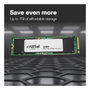 Crucial E100 2 TB M.2 NVMe PCIe 4.0 SSD