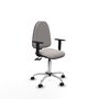 PIQUERAS Y CRESPO Silla de oficina Aýna Blanca con Brazos 1D