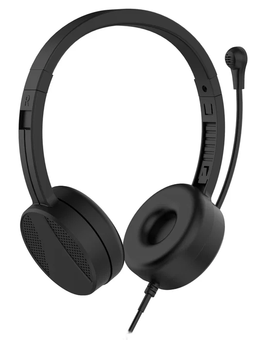 Nilox NXAUSB01 Auriculares Biaurales Estéreo con Micrófono y USB Negro