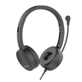 Nilox NXAUSB01 Auriculares Biaurales Estéreo con Micrófono y USB Negro