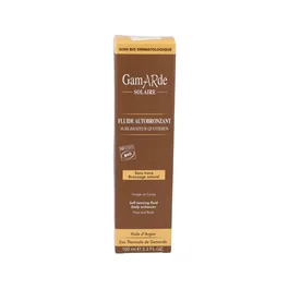 Gamarde Autobronceador Bio 100 ml - Crema Autobronceadora Natural para Cara y Cuerpo con Agua Termal, DHA y Eritrulosa