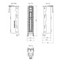 Siemens 6ES7592-1BM00-0XB0 SIMATIC S7-1500 Conector frontal Push-In 40p