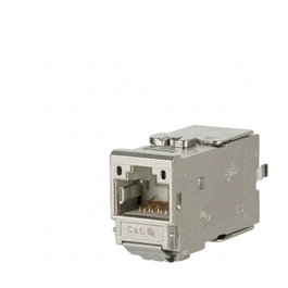 EFB Elektronik Adaptador de inserción Keystone RJ45 STP Cat.6a 90°