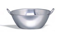 Vollrath Pujadas Caldero Fondo Plano 40 cm 13 l