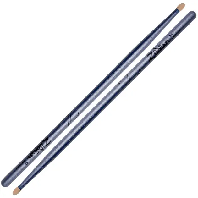 Zildjian Baquetas 5A Hickory Chroma Azul U.S. Select Hickory