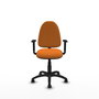 PIQUERAS Y CRESPO Silla de oficina Aýna Naranja con Brazos 1D