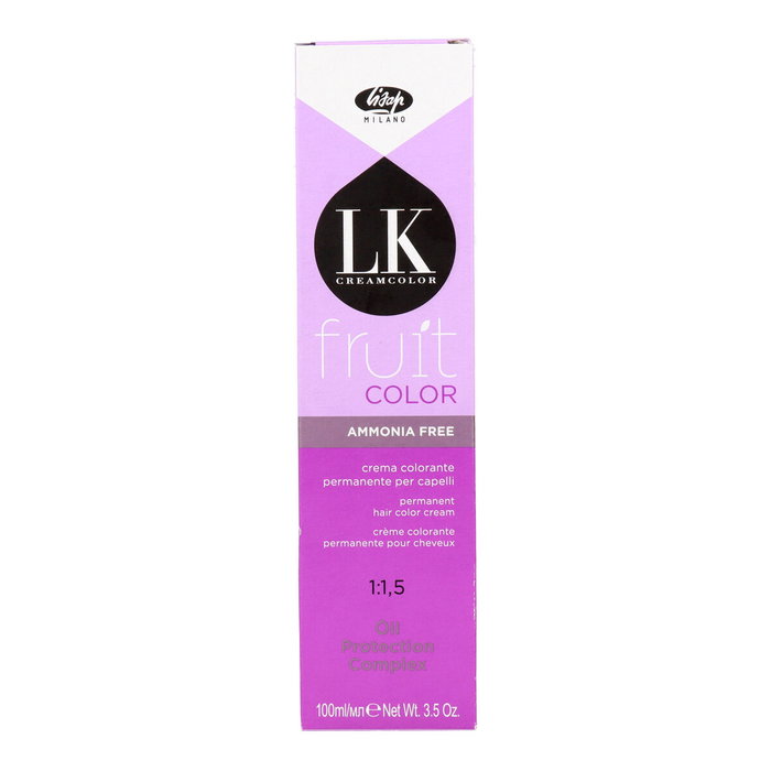 Tinte Permanente Lisap Lk Fruit Nº 4/07 100 ml Tinte Permanente Lisap Lk Fruit Nº 4/07 100 ml
