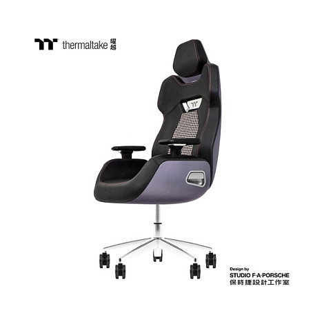 Thermaltake Argent E700 Silla Gaming Space Gray con Cuero Real y Tela Houndstooth Thermaltake Argent E700 Silla Gaming Space Gray con Cuero Real y Tela Houndstooth