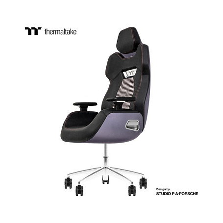 Thermaltake Argent E700 Silla Gaming Space Gray con Cuero Real y Tela Houndstooth Thermaltake Argent E700 Silla Gaming Space Gray con Cuero Real y Tela Houndstooth
