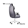 Thermaltake Argent E700 Silla Gaming Space Gray con Cuero Real y Tela Houndstooth