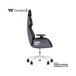 Thermaltake Argent E700 Silla Gaming Space Gray con Cuero Real y Tela Houndstooth