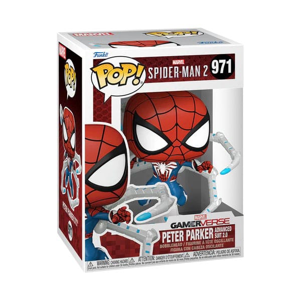 FUNKO Funko POP! Spider-Man 2 Peter Parker Advanced Suit 2.0 FUNKO Funko POP! Spider-Man 2 Peter Parker Advanced Suit 2.0