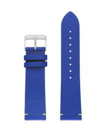 Watxandco Correa de Cuero Azul 44mm