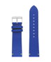 Watxandco Correa de Cuero Azul 44mm