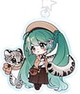 POPbuddies Hatsune Miku Llavero acrilico Kawaii Winter Time POPbuddies Hatsune Miku Llavero acrilico Kawaii Winter Time