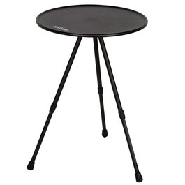Aktive Mesa plegable camping redonda negra