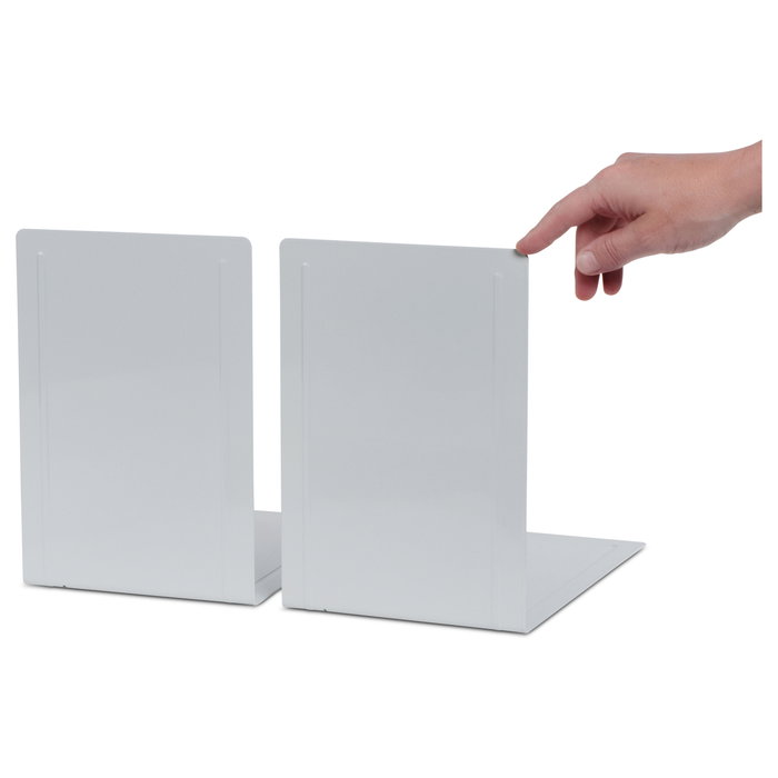 MAUL Sujetalibros 16,8 x 24,0 x 24,0 cm gris MAUL Sujetalibros 16,8 x 24,0 x 24,0 cm gris