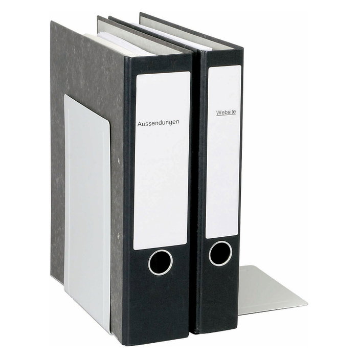 MAUL Sujetalibros 16,8 x 24,0 x 24,0 cm gris MAUL Sujetalibros 16,8 x 24,0 x 24,0 cm gris