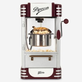 Hkoenig Máquina de palomitas Diseño retro 50g