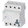 Siemens 5SV3346-4 Tipo B Interruptor Diferencial 63A 3+N polos 30mA 400V