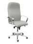 PIQUERAS Y CRESPO Sillón Caudete Gris con Mecanismo Basculante y Base de Aluminio