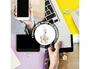 Wondee Colgante charm para móvil Funny Lightning White Flower