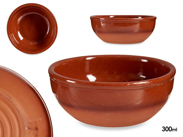 La Dehesa Bol Miel Barro Refractario 12.6 cm Diámetro x 5 cm Alto x 300 ml Capacidad (Set de 30) La Dehesa Bol Miel Barro Refractario 12.6 cm Diámetro x 5 cm Alto x 300 ml Capacidad (Set de 30)