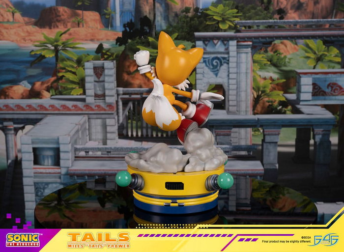 Sonic the Hedgehog Estatua Tails 36 cm