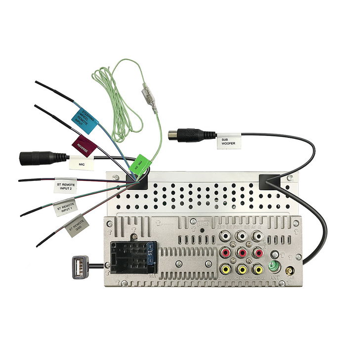 Kenwood DMX129DAB Receptor Multimedia DAB+ 2 DIN Pantalla Táctil Bluetooth USB 64W Negro