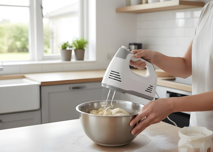 Inde Batidora Eléctrica 400W Basic Home con Varillas - 28 cm de Alto (8 Unidades)