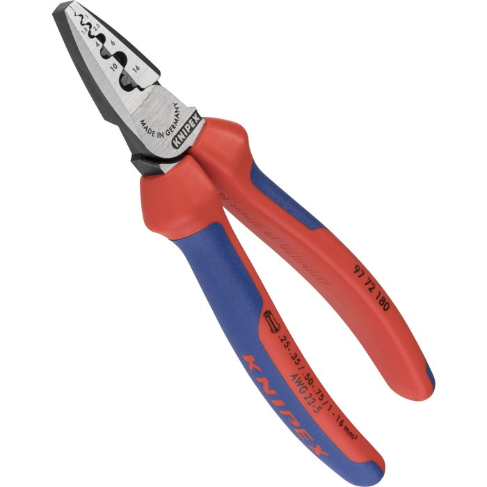 Knipex Pinzas de Crimpado para Terminales de Cable Knipex Pinzas de Crimpado para Terminales de Cable