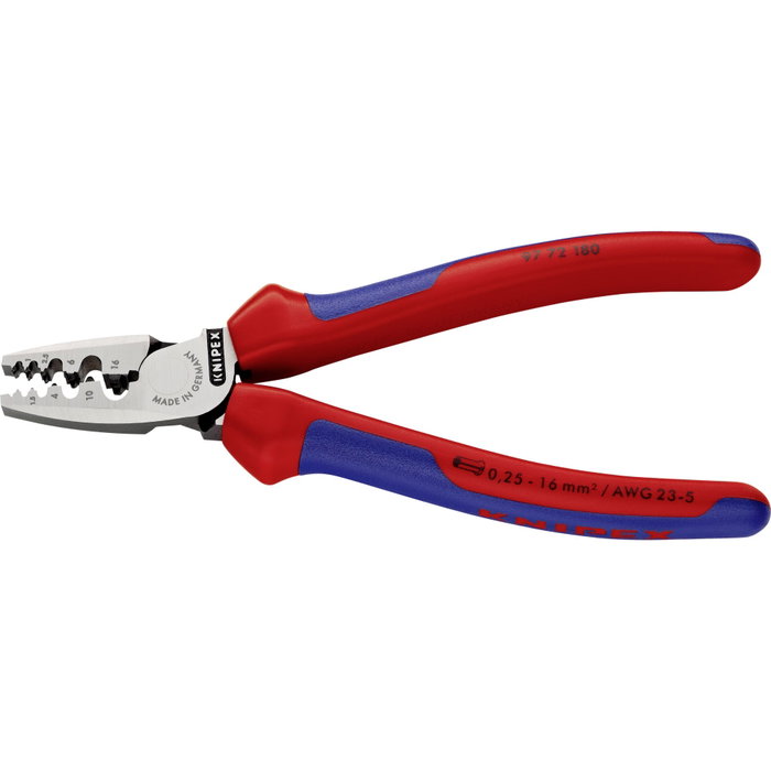 Knipex Pinzas de Crimpado para Terminales de Cable Knipex Pinzas de Crimpado para Terminales de Cable