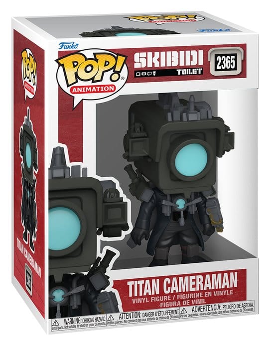 Funko Skibidi Toilet POP! Rocks Titan Cameraman Figura de Vinilo Funko Skibidi Toilet POP! Rocks Titan Cameraman Figura de Vinilo
