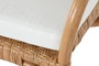 DKD Home Decor Silla de Bambú y Ratán Natural