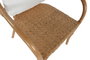 DKD Home Decor Silla de Bambú y Ratán Natural